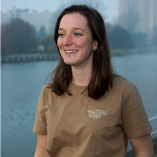 Round Neck T-Shirt - Unisex - Camel