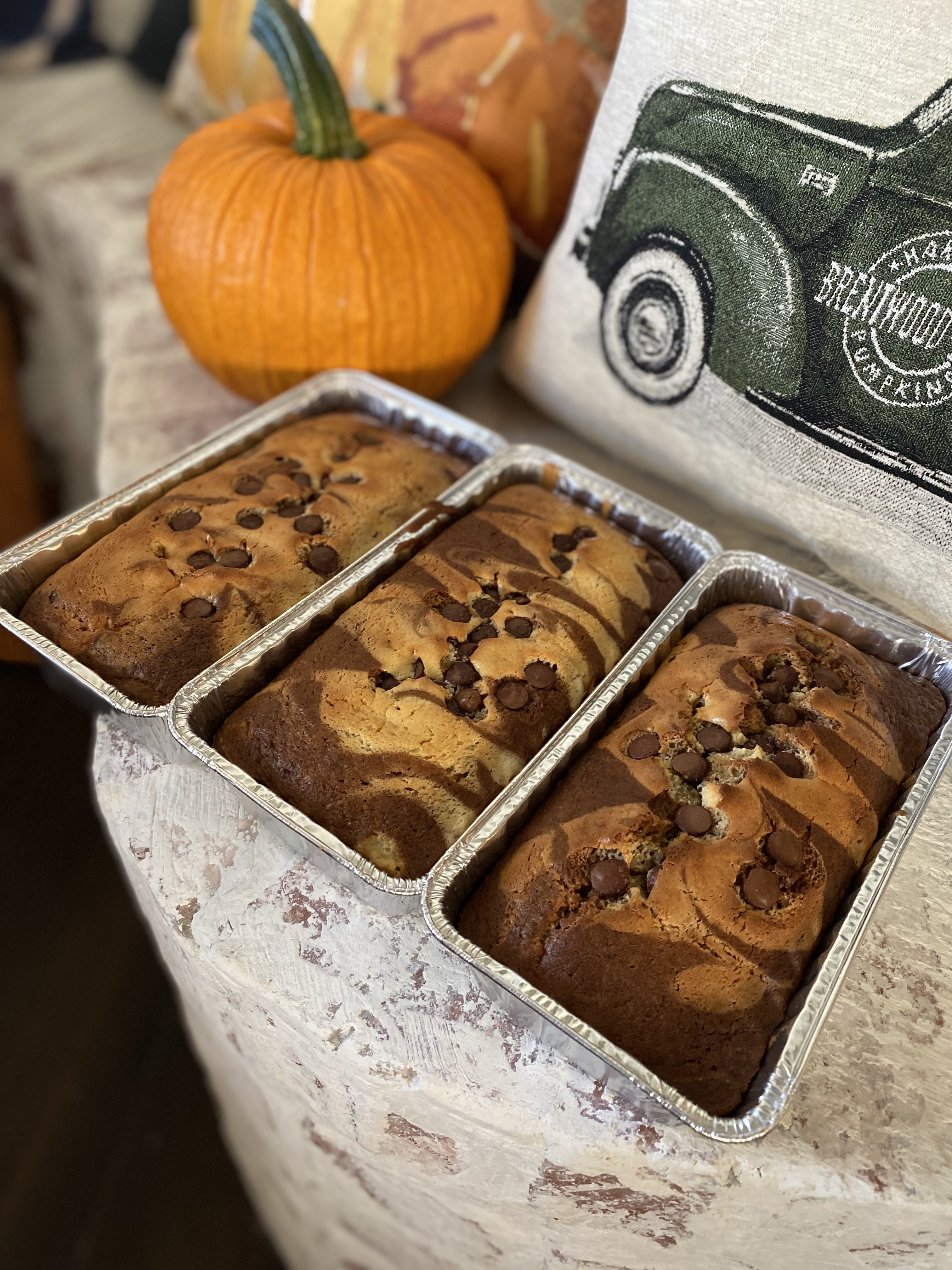 Sourdough Pumpkin Bread with Cream Cheese Swirl (mini loaf pan) Main Image