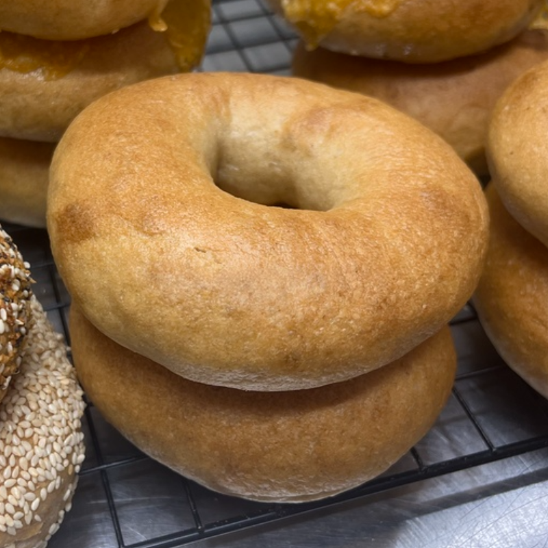  Plain Sourdough Bagels (3-pack) Main Image