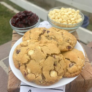 White Chocolate Cranberry Sourdough Cookies (5-pack) 