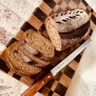 Sweet Potato Cinnamon Sugar Swirl Sourdough Loaf (900g)