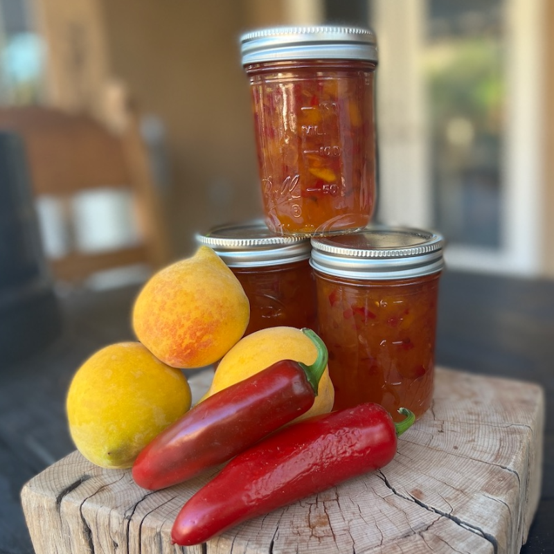 Peach Jalapeño Jam