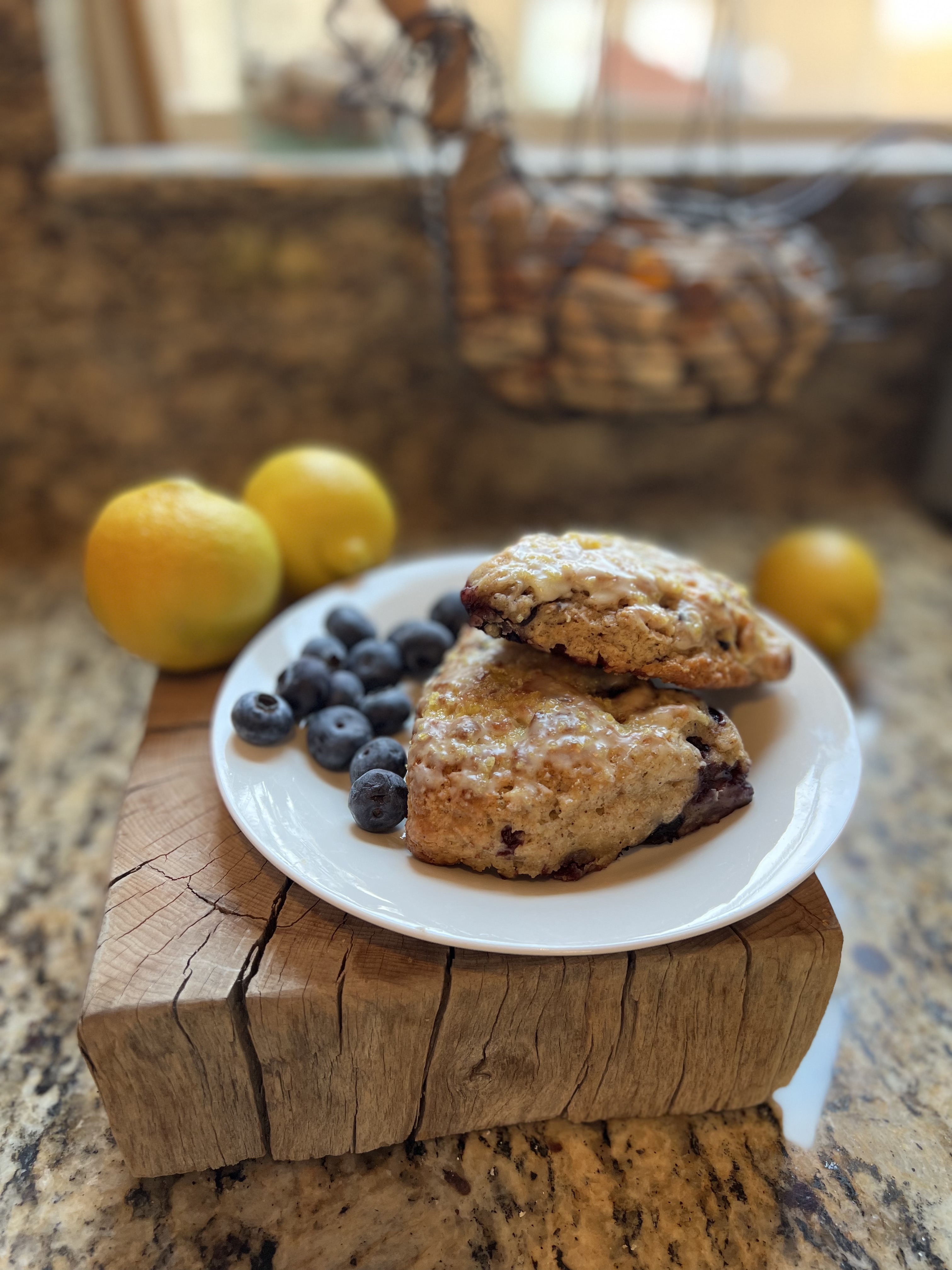 Blueberry Sourdough Scones (3-pack) Main Image