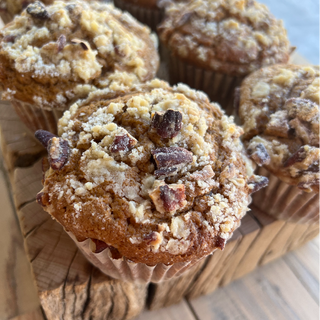 Sweet Potato Spiced Sourdough Muffins ( 3-pack)