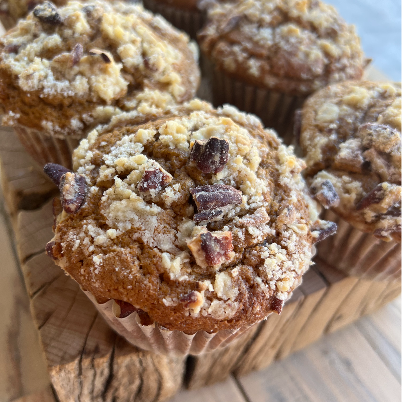 Sweet Potato Spiced Sourdough Muffins ( 3-pack) Main Image