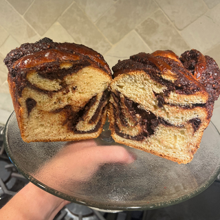 Chocoalte Hazelnut Sourdough Babka (9x3 tin) - Thumbnail 2