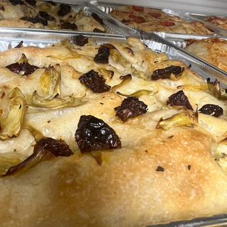 Sundried Tomato, Artichoke and Parmesan Focaccia (550g)