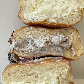 Cookies n cream fluffy donut