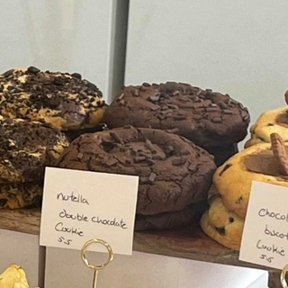 Nutella double chocolate chunky cookie 