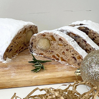 German Christmas stollen 