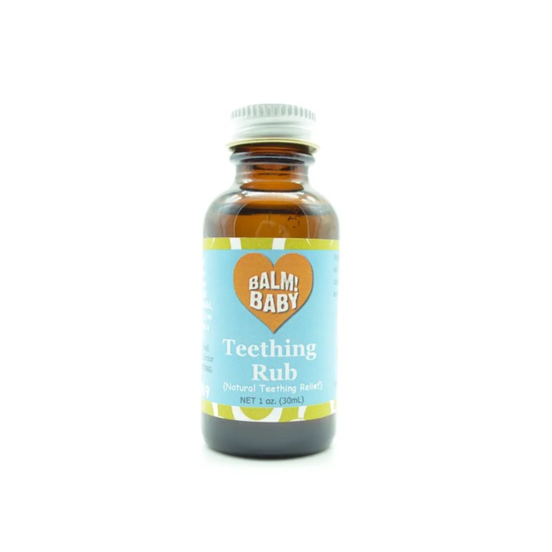 Baby - Teething RUB 1oz. - A Natural Herbal TOPICAL Ru Main Image