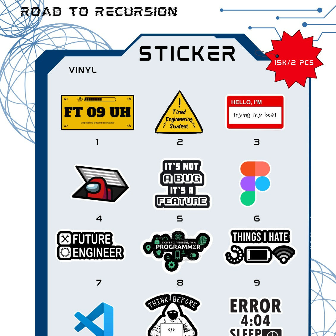 Stiker By Your Choice