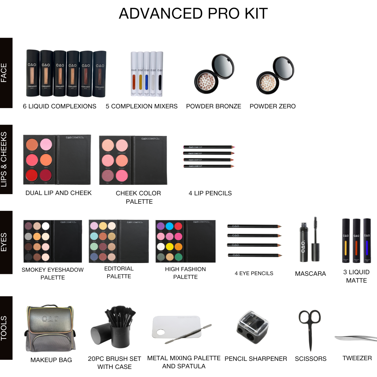 Advanced Pro Makeup Kit with Education