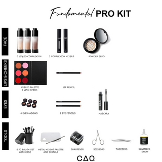 Fundamental Pro Makeup Kit with Education