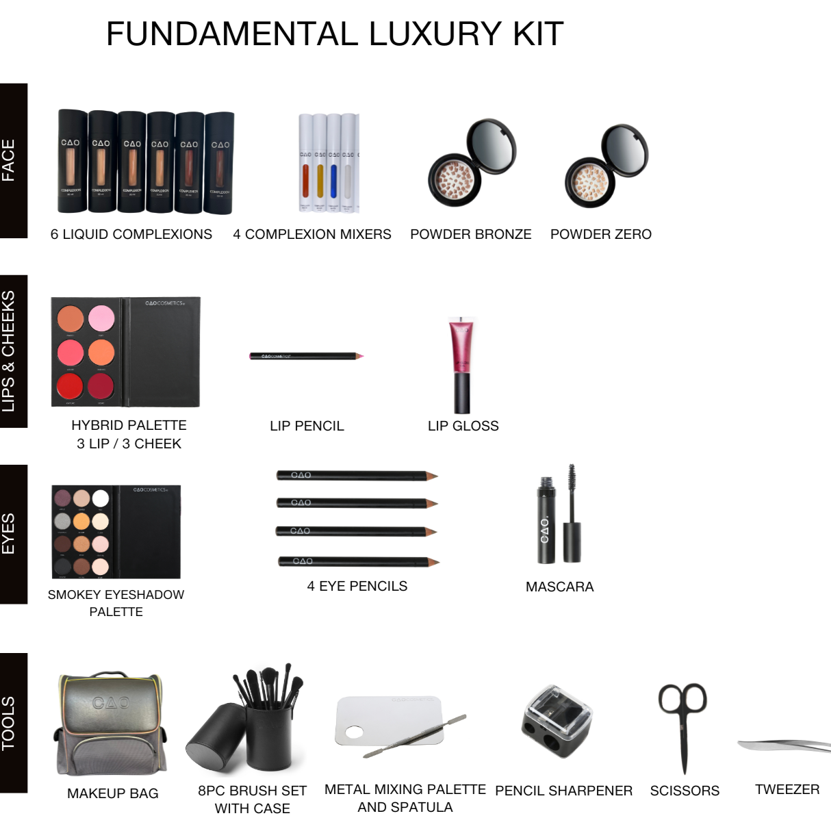 Fundamental Luxury Makeup Kit