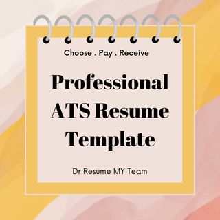 Professional ATS Resume Template (BEST SELLER)