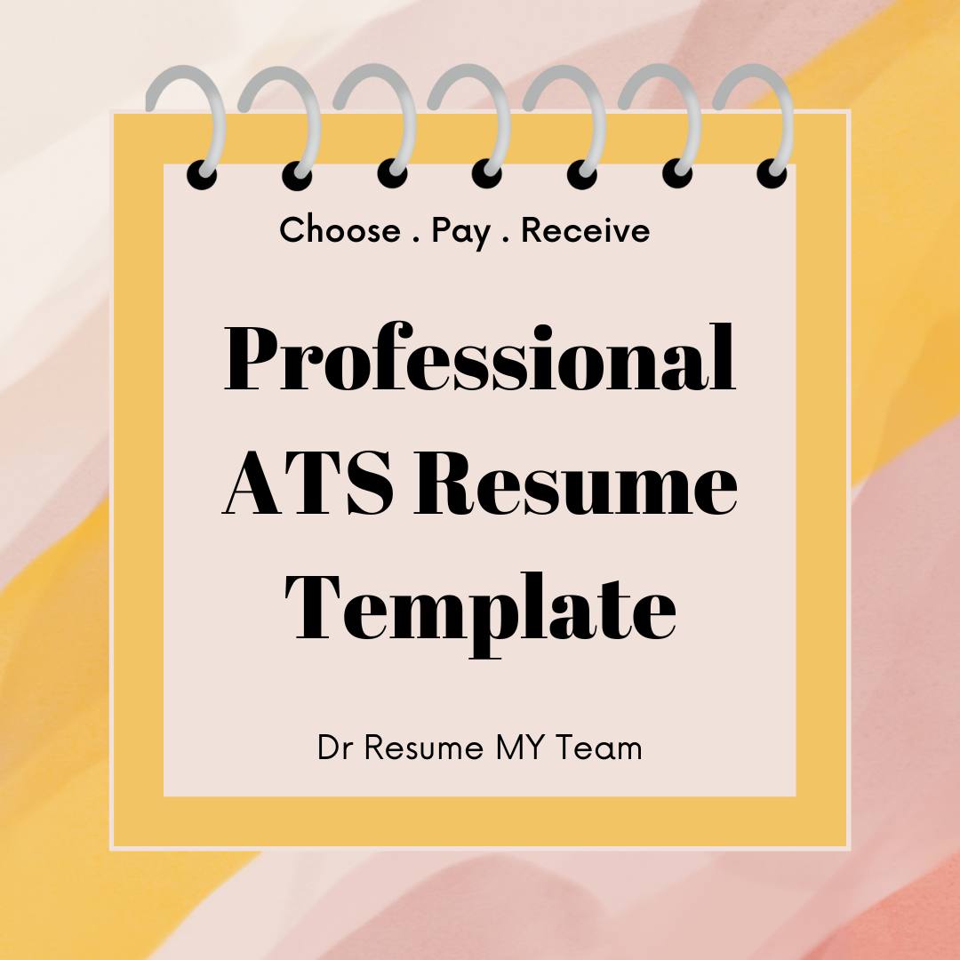 Professional ATS Resume Template (BEST SELLER) Main Image