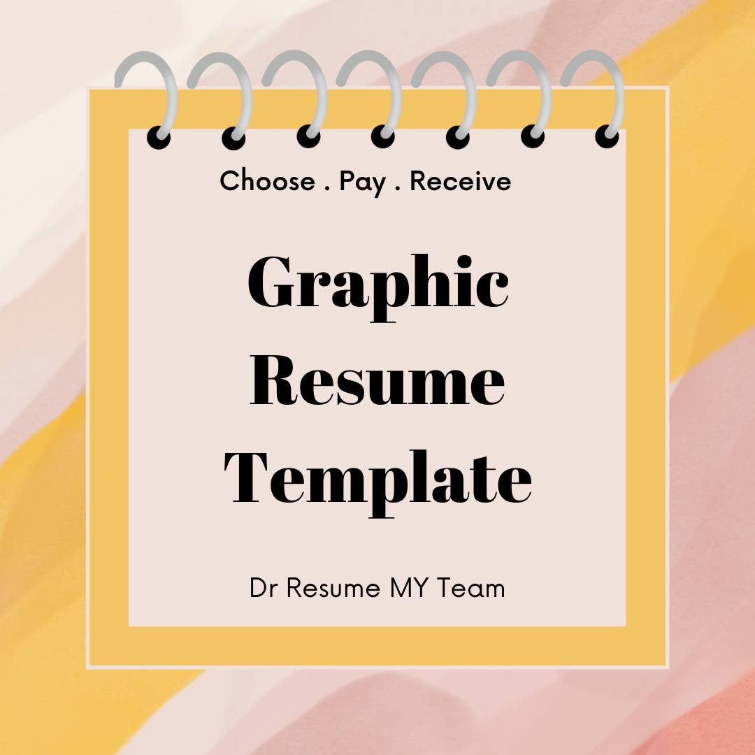 Graphic Resume Template Main Image