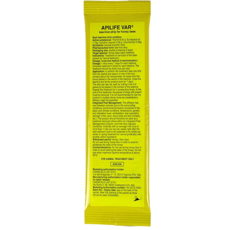 Api-Life Var [Multiples of 10x packets] 