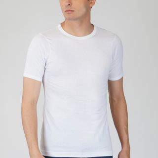 Men's Round neck T- shirt WHITE