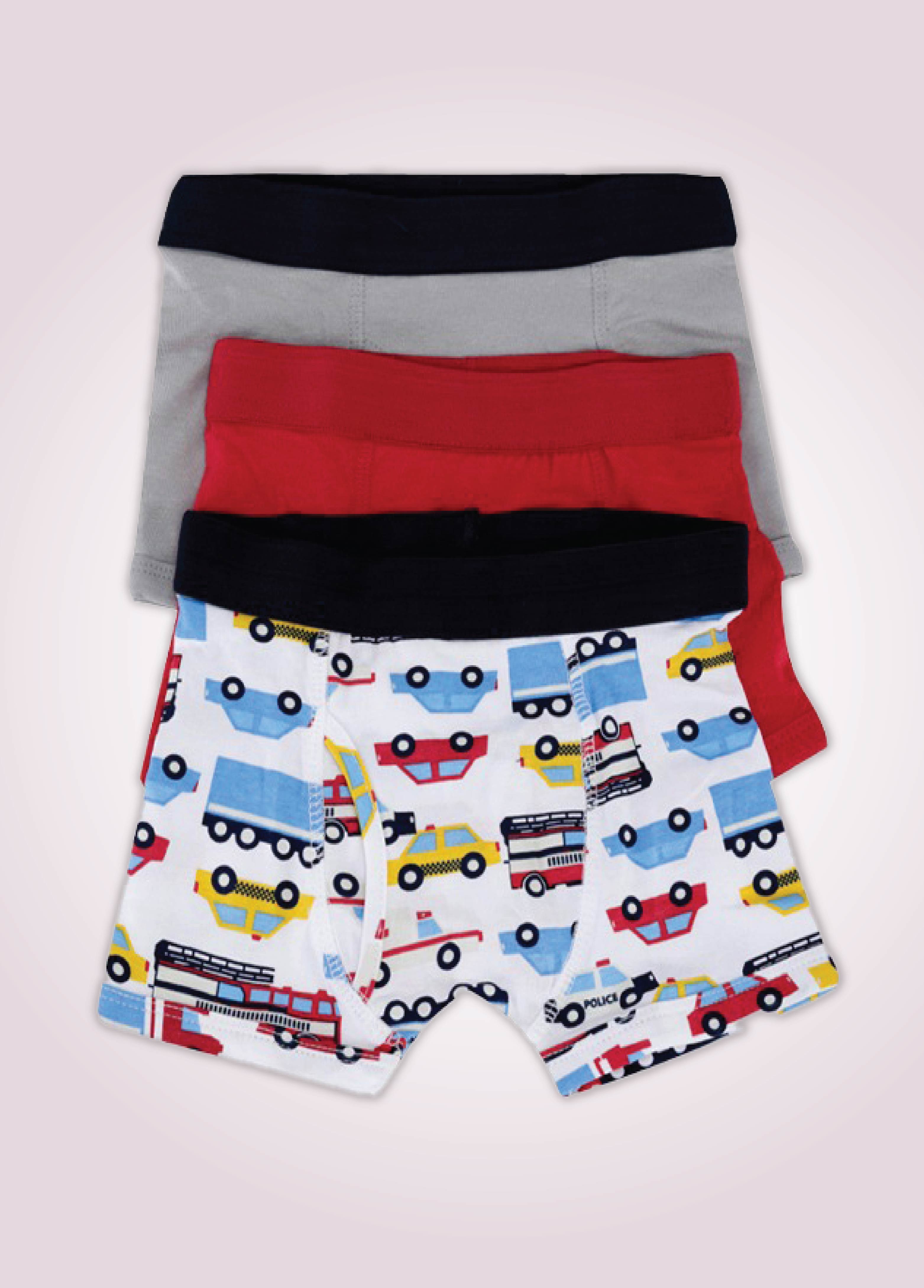 BOYS TRUNKS | PACK OF 3 Main Image