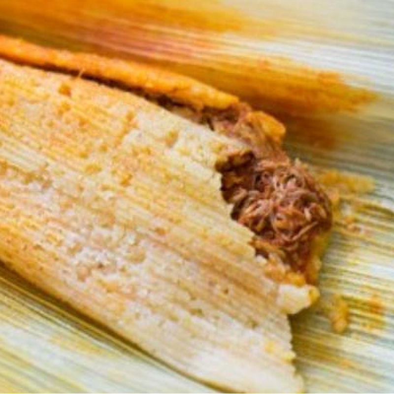 Tamales red pork