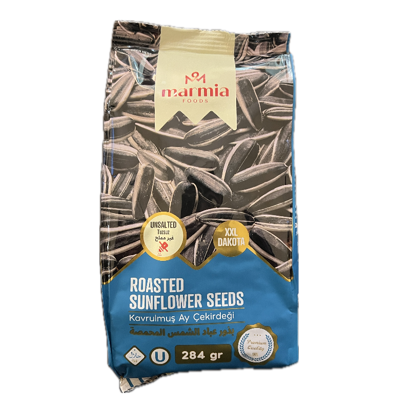 Blue Marmia Sunflower Seeds Roasted & Unsalted XXL  284g x 16 sack