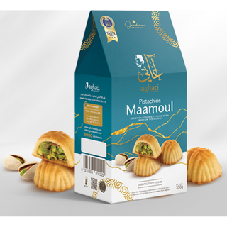 Aghati Maamoul Fancy (Pistachio)  350g x 12