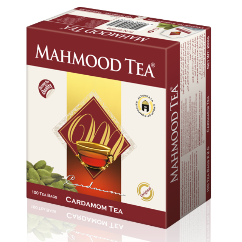 MAHMOOD CARDAMOM TEA BAGS  100bg X 2G x 18pcs 