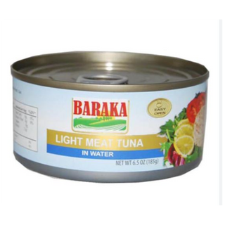 Baraka Tuna in Water and Salt 180g x 48 pc