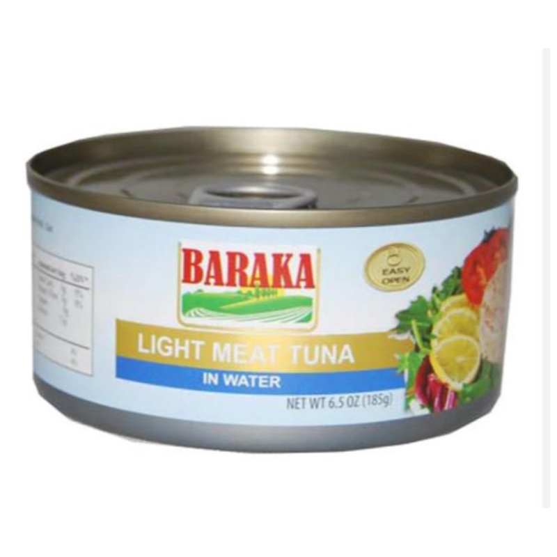 Baraka Tuna in Water and Salt 180g x 48 pc Main Image