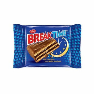 Chocolate Break Time Milk Chocolate Coated wafer sandwich  (24 pcs) x 12 ctn