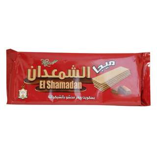 EL SHAMADAN WAFER W/CHOCOLATE 6/12 PCS RED