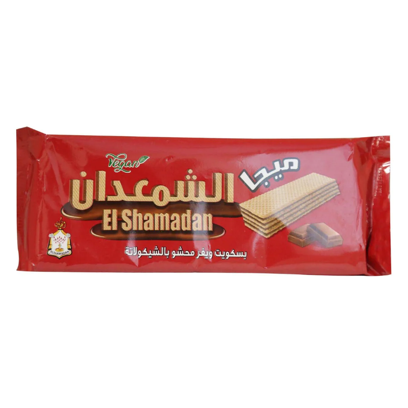 EL SHAMADAN WAFER W/CHOCOLATE 6/12 PCS RED Main Image