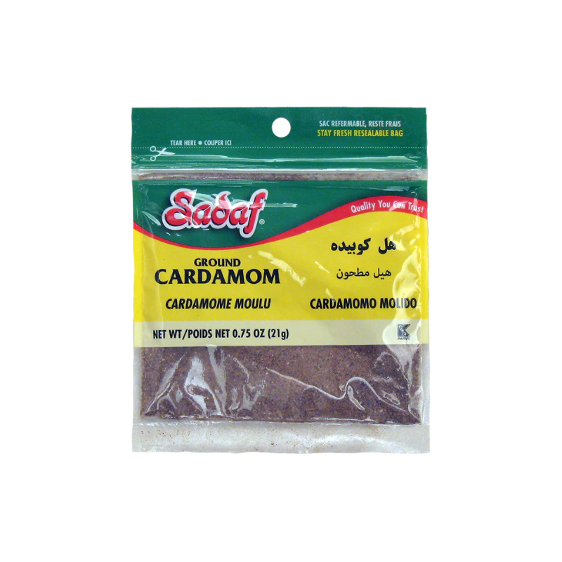Sadaf Green Cardamom | Ground - 0.75 oz x 12