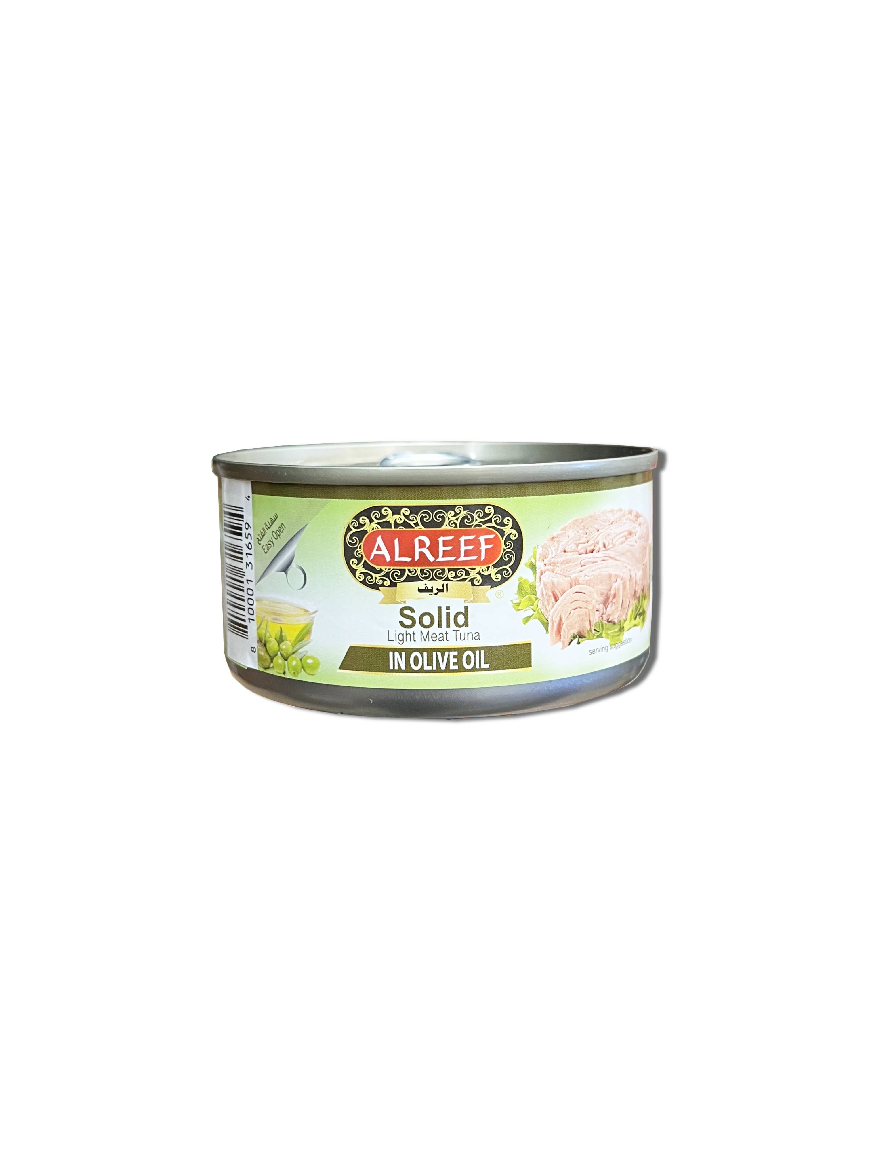 Alreef Solid Light Meat Tuna in Olive Oil 6 Oz x 48 pcs  Main Image