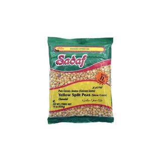 Sadaf Yellow Split Peas Hrd16 oz X 24 pcs