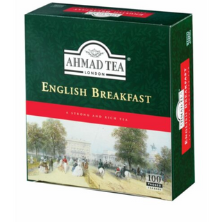 Ahmad English Breakfast 100 Tea Bags x 24