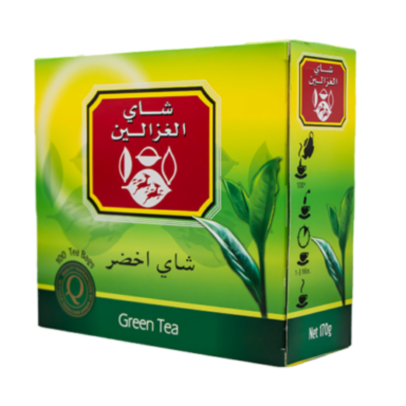 AL GHAZALEN Green Tea 100 bags x 18 x 17  Main Image