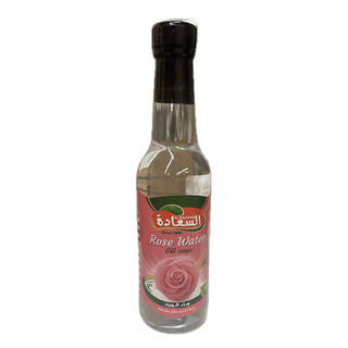 Al Saadah Rose Water 500ml x 12 Glass 