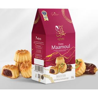 Aghati Maamoul Fancy (Dates)  350g x 12 ctn