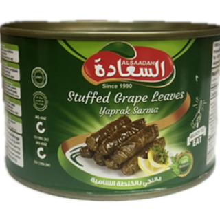 Al Saadah Stuffed Grape Leaves Shami recipe 2800g x 6 Cans 