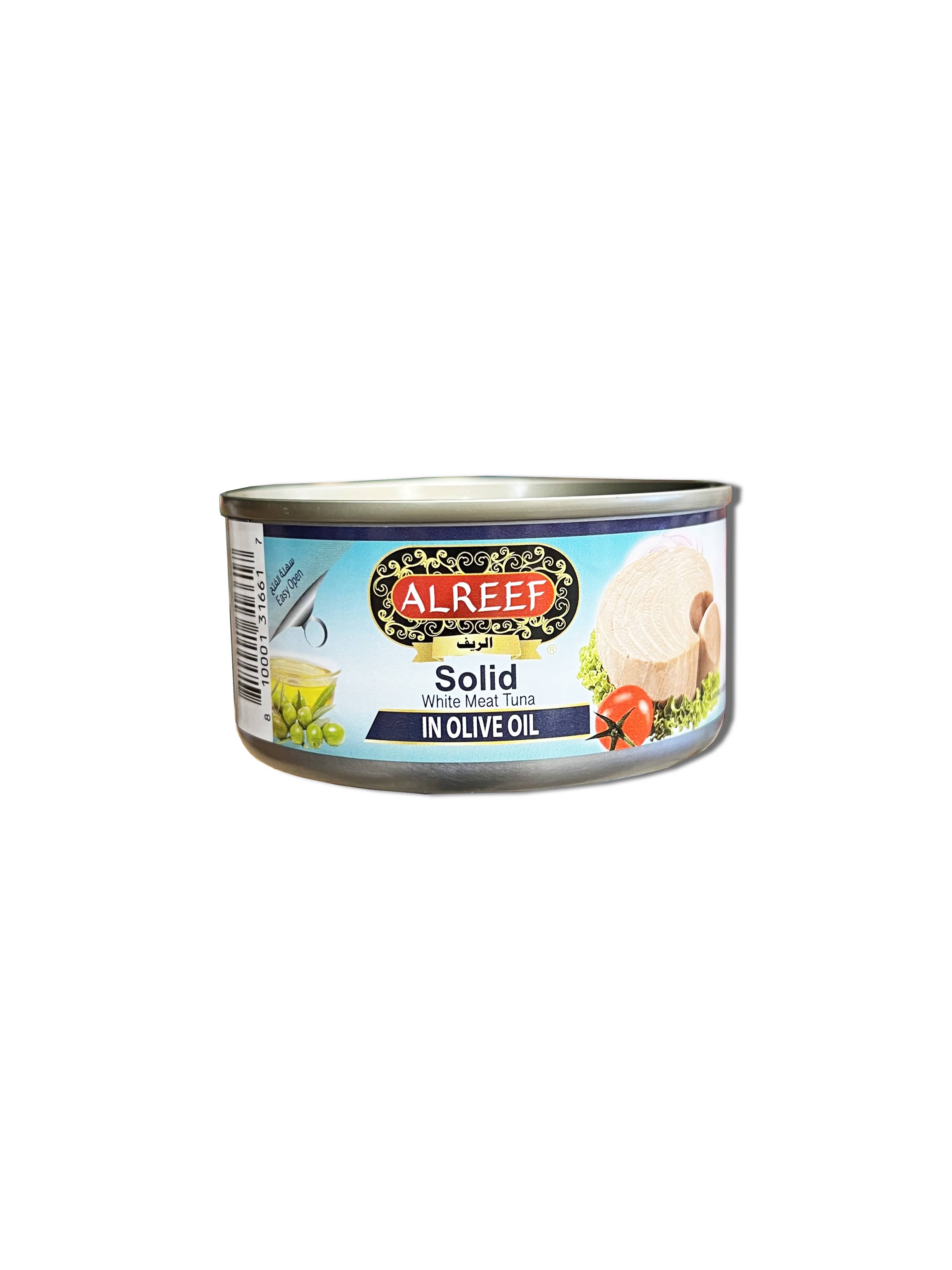 Alreef Solid White Meat Tuna in Olive Oil 6 Oz x 48 pcs
