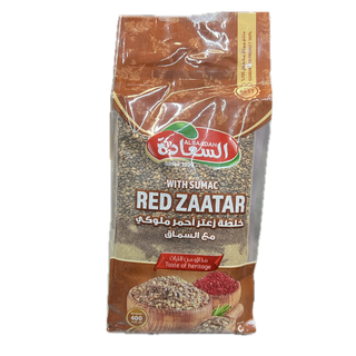 Al Saadah Red Zaatar HALABI With Summac400 x 20 bag