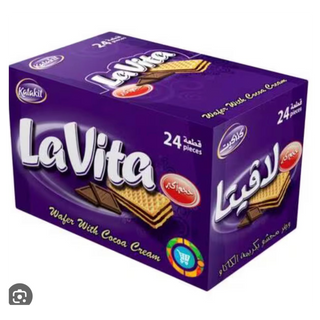 Katakit Lavita Wafer Biscuit Cacao 12 x 24 pieces  