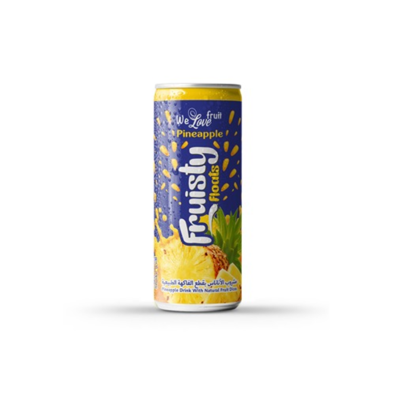 FRUISTY JUICE  (Fruit Paces)  PINEAPPLE330ml x 24 cans Main Image