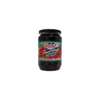 Sadaf Sour Cherry Pitted 24 oz X 12 pcs