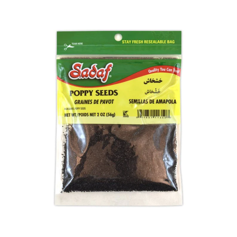 Sadaf Poppy Seeds  2 oz x 12