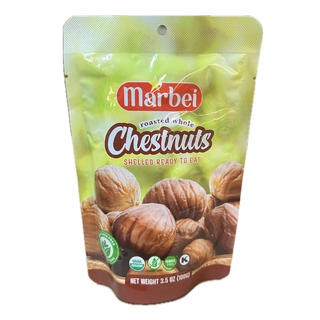 Marbei CHESTNUT Grilled peeled 100g x 24 psc 