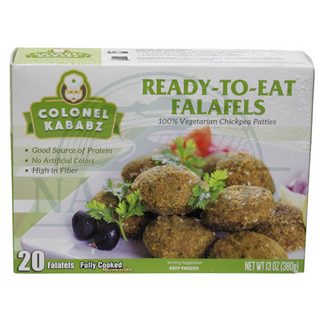 COLONEL Falafel Fully Cooked 380g 20 pcs  x  13